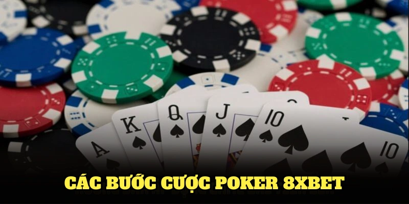 Hướng dẫn người mới thực hiện các bước cược Poker 8XBET dễ dàng